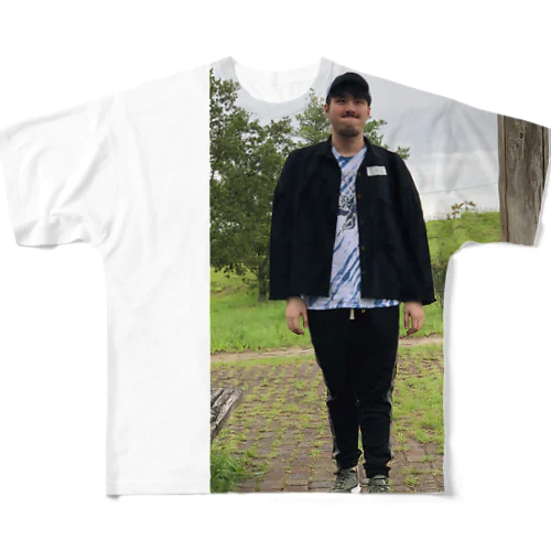 ｢事件に遭遇し立ち尽くす市民｣ All-Over Print T-Shirt