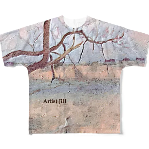 絵画のような風景 All-Over Print T-Shirt