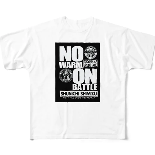 NO WARM,ON BATTLE フルグラフィックTシャツ