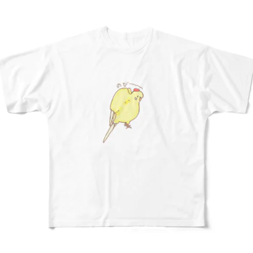 のびーんピヨちゃん フルグラフィックTシャツ