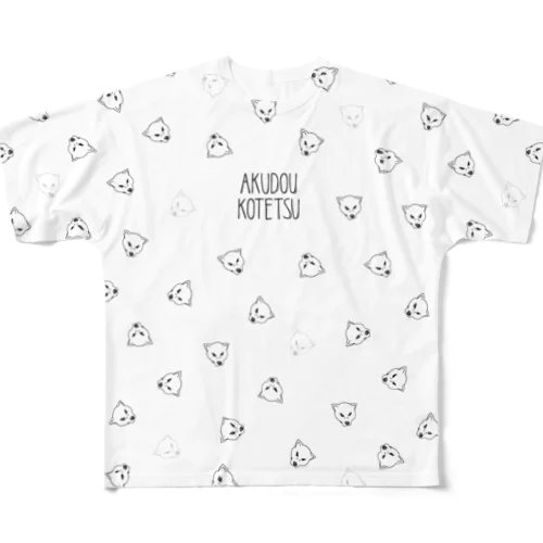 悪童こてつ All-Over Print T-Shirt