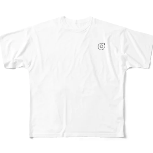 目玉焼き🍳 フルグラフィックTシャツ