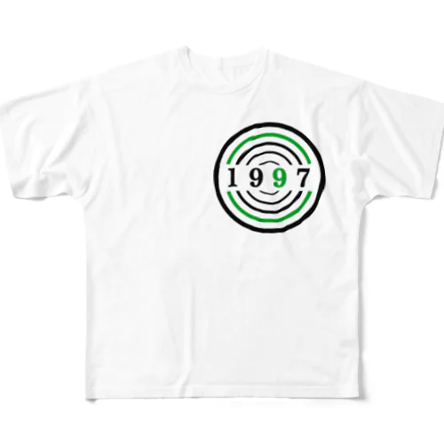 1997vol.2 フルグラフィックTシャツ