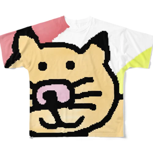 にゃんにゃんだ？これは？ All-Over Print T-Shirt