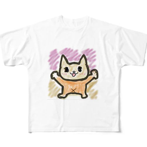 みいちゃんと一緒 フルグラフィックTシャツ