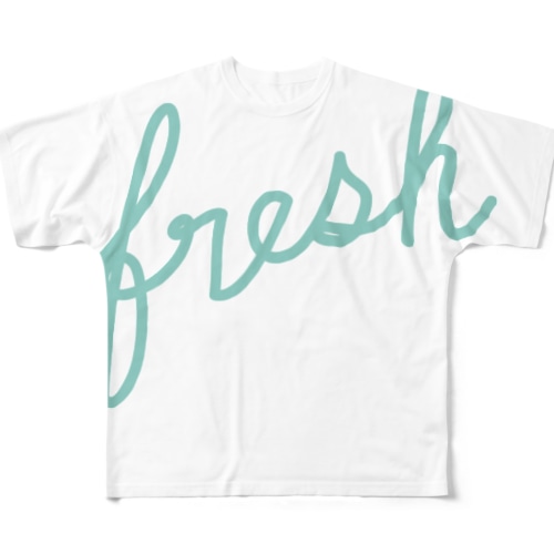 筆記なフレッシュ All-Over Print T-Shirt