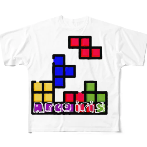 Arcoiris フルグラフィックTシャツ