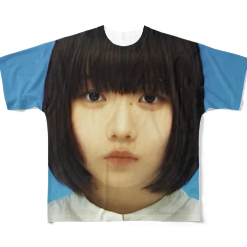顔 All-Over Print T-Shirt