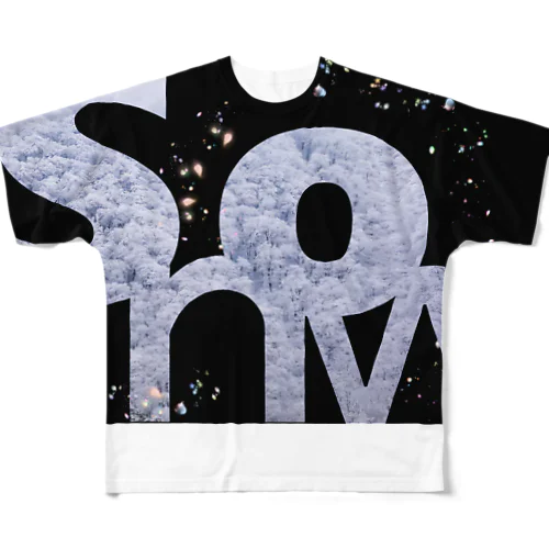 SNOW All-Over Print T-Shirt