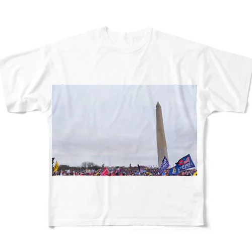 歴史上最大イベントオベリスク Jan 6, 2021 All-Over Print T-Shirt