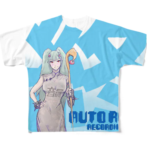 魔装少女韻韻☆{終} フルグラフィックT All-Over Print T-Shirt