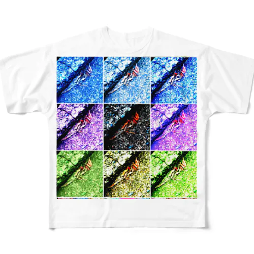 人魚のミイラ フルグラフィックTシャツ