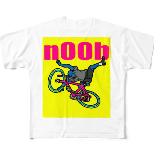 noob(ヘッタクソ) フルグラフィックTシャツ