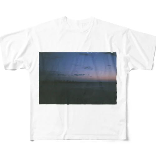 somewhere フルグラフィックTシャツ