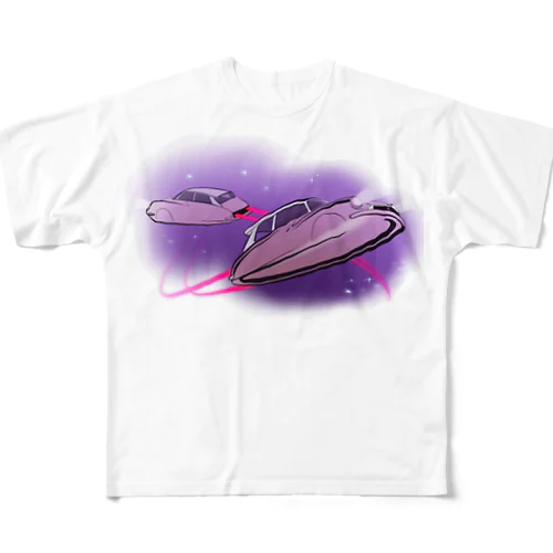 DreamSpaceship All-Over Print T-Shirt