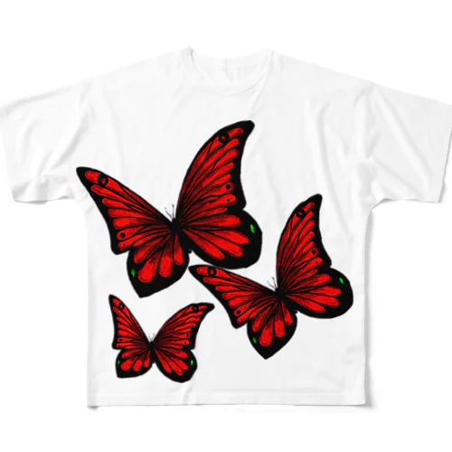 Blood orchid All-Over Print T-Shirt