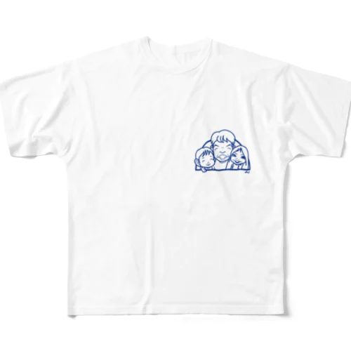 ゆずファミリー フルグラフィックTシャツ