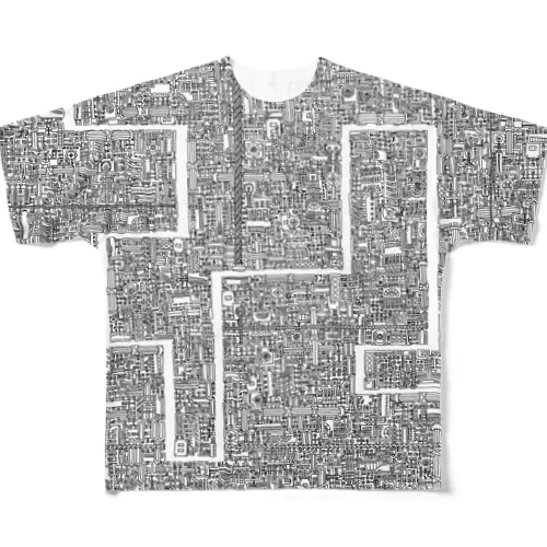 ミチビキ All-Over Print T-Shirt