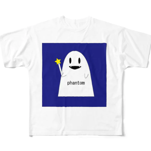 Phantomくん All-Over Print T-Shirt