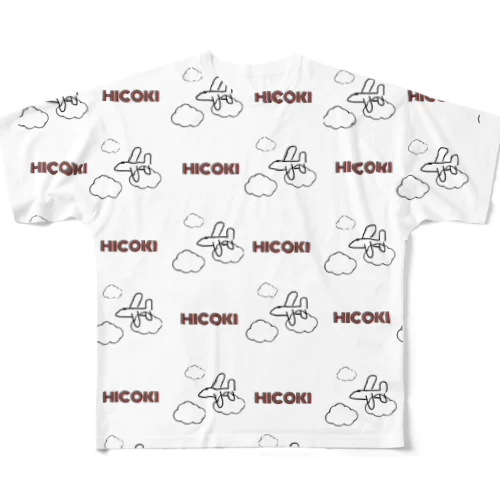 a.o HICOKI All-Over Print T-Shirt