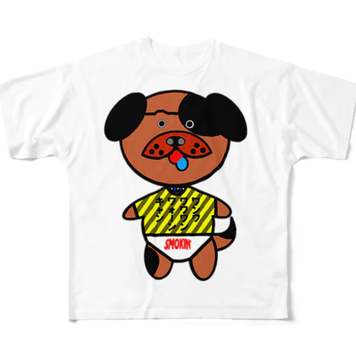 わんわん赤ちゃん All-Over Print T-Shirt
