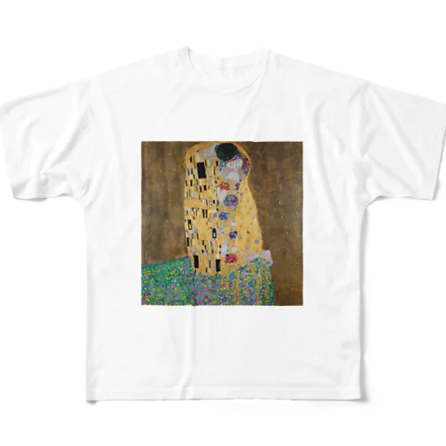 クリムト　接吻 All-Over Print T-Shirt