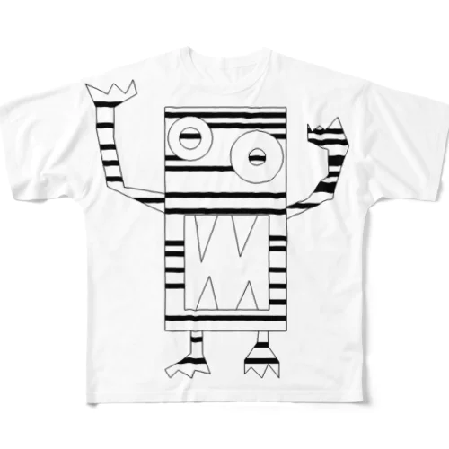 ギャオーくん All-Over Print T-Shirt