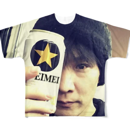 EIMEI黒ラベル フルグラフィックTシャツ