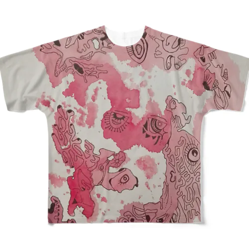 midnight red All-Over Print T-Shirt