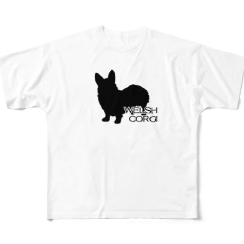 コーギー All-Over Print T-Shirt