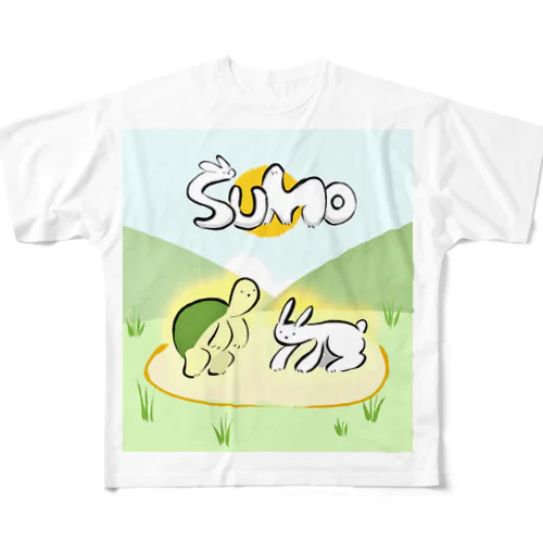 SUMO フルグラフィックTシャツ