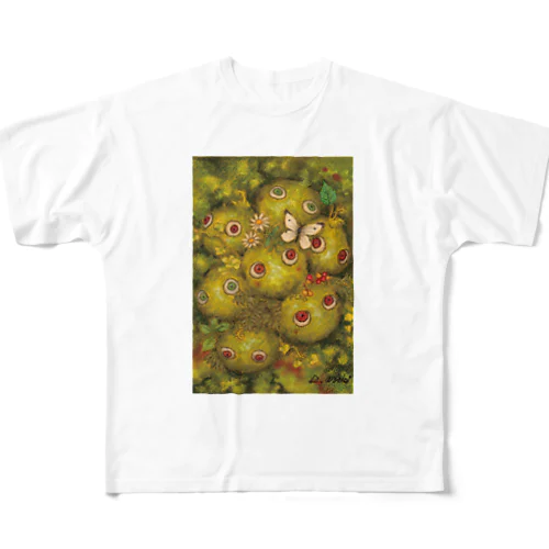 コケダマたち All-Over Print T-Shirt