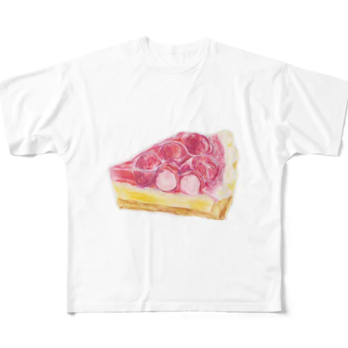 strawberry tarte 2 All-Over Print T-Shirt