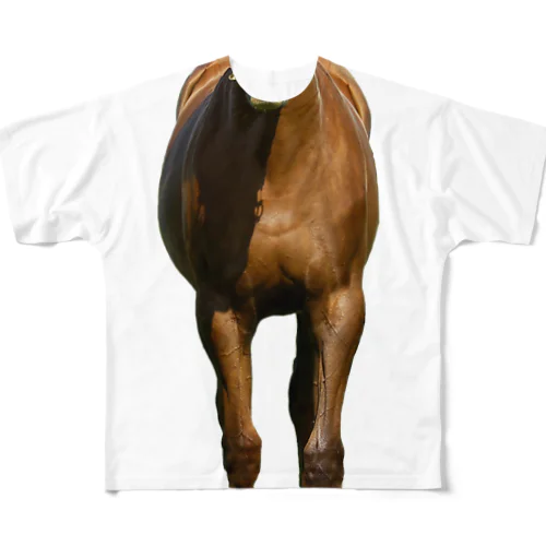 馬になれるT フルグラフィックTシャツ