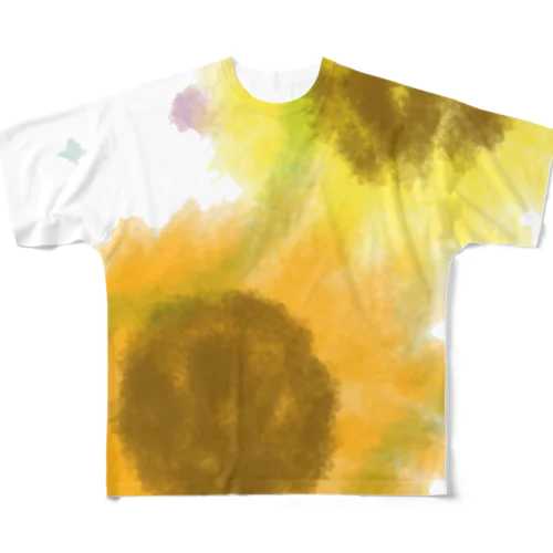 夏の花 All-Over Print T-Shirt