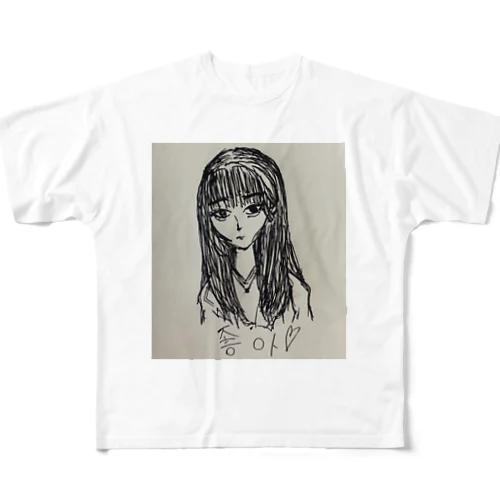 チョアTシリーズ All-Over Print T-Shirt