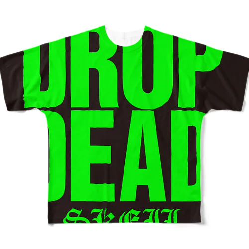 DROP DEAD LIME All-Over Print T-Shirt