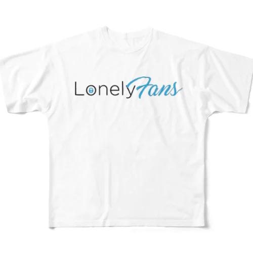 only？lonely フルグラフィックTシャツ