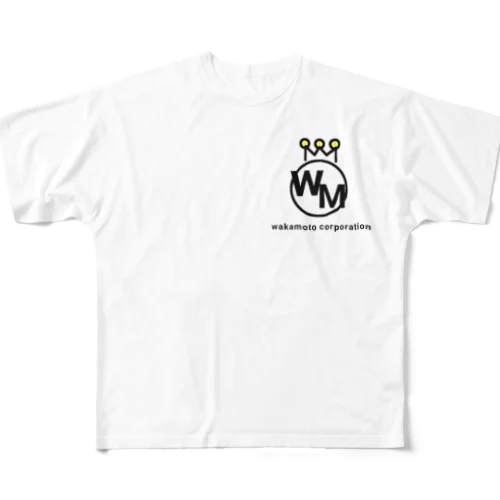 Wakamoto corporation フルグラフィックTシャツ