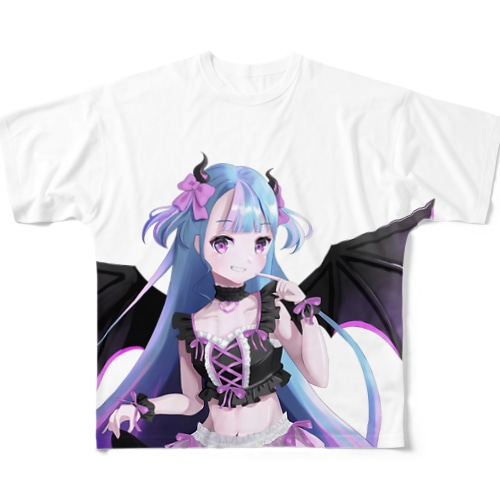小悪魔ちゃん All-Over Print T-Shirt