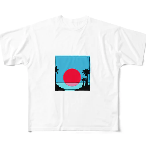 sunrise フルグラフィックTシャツ