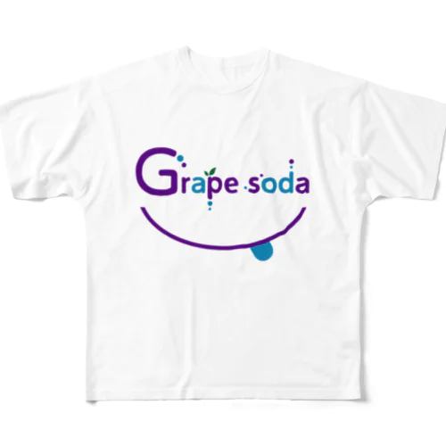 グレープソーダ All-Over Print T-Shirt