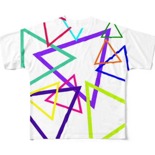 とりあえずさんかく All-Over Print T-Shirt