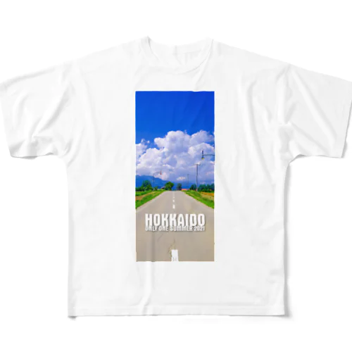 一度きりの北海道の夏 All-Over Print T-Shirt