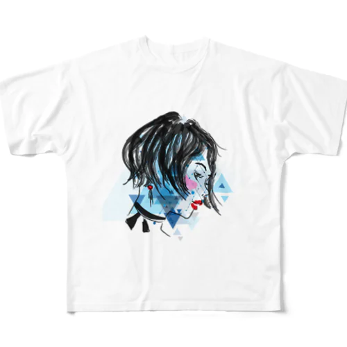 ファッションイラスト2 All-Over Print T-Shirt