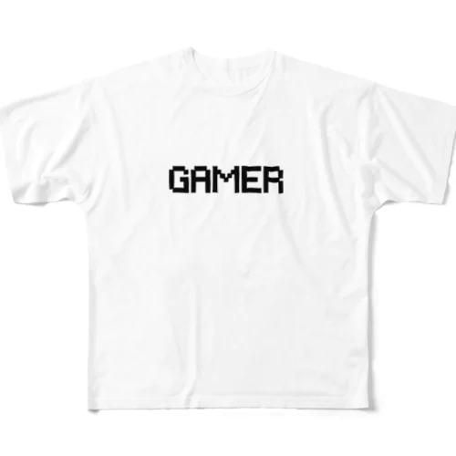 ゲーマー用 フルグラフィックTシャツ