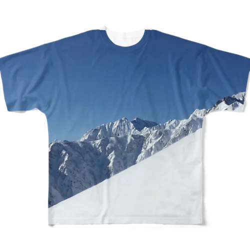 山 フルグラフィックTシャツ