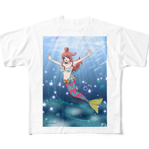 アクシスベストトゥルース「人魚姫」 フルグラフィックTシャツ