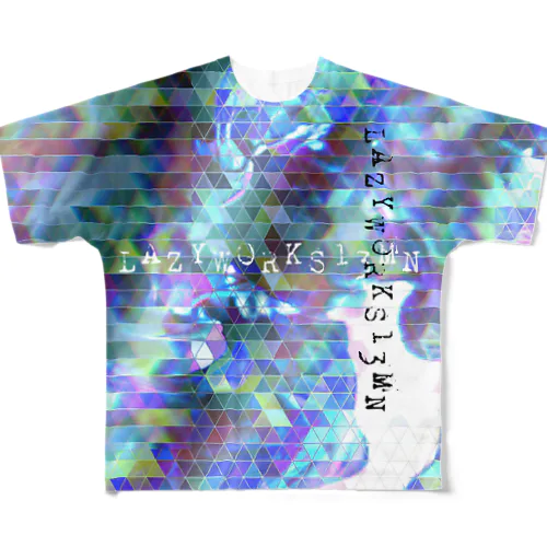 煙とカレイドスコープ All-Over Print T-Shirt