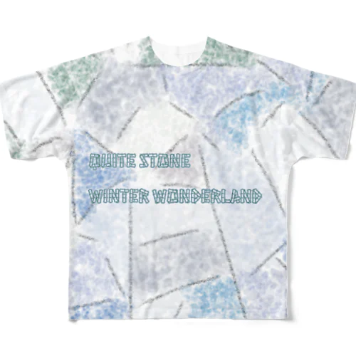 QuiteStone WinterWonderland フルグラフィックTシャツ